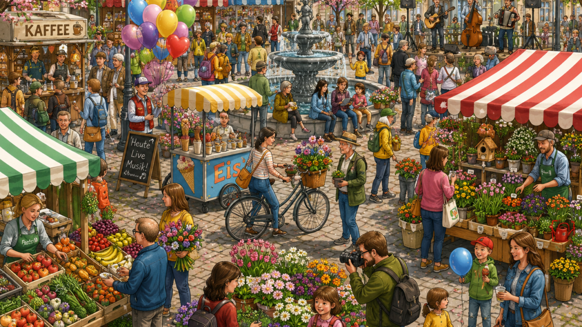 Der verrückte Frühlingsmarkt
