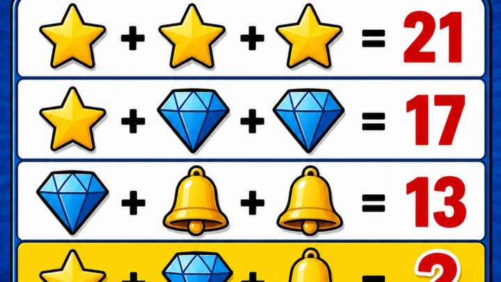 Welches Symbol fehlt? Dieses Rätsel wirkt leichter, als es ist
