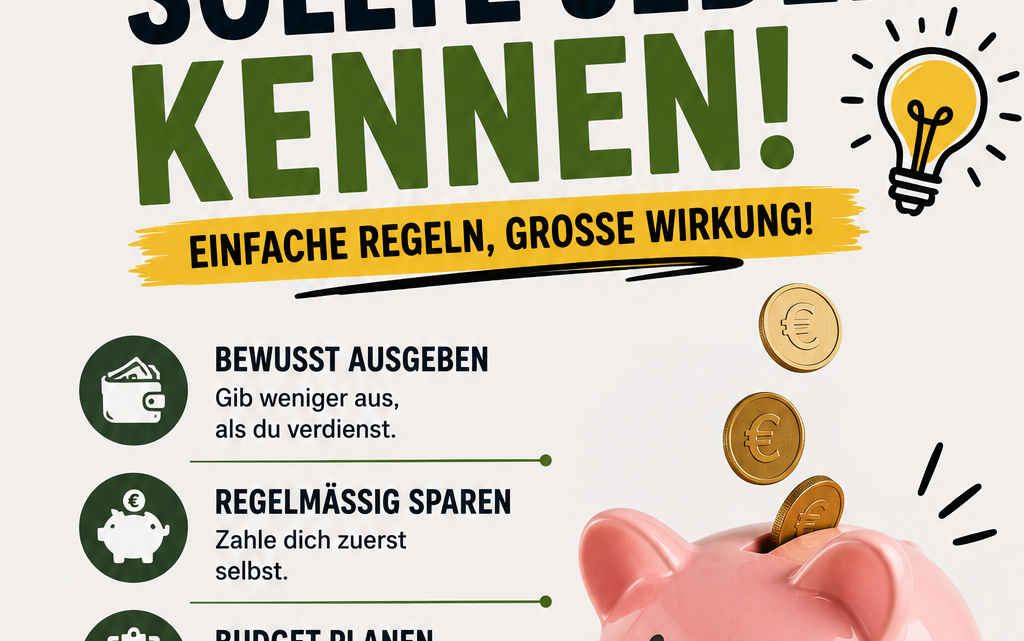 10 einfache Geldregeln