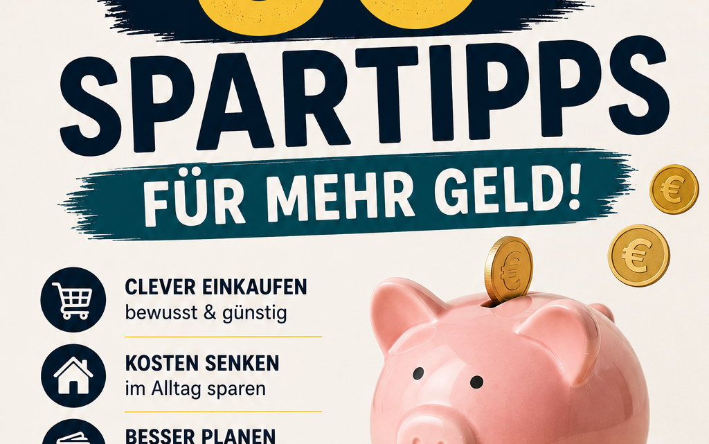 50 clevere Wege, um dein Budget zu entlasten