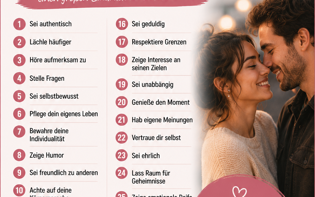 Anziehung auf natürliche Weise aufbauen