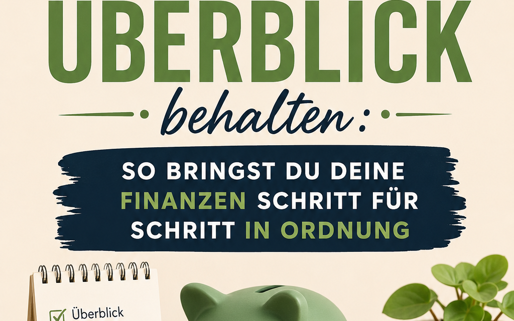 Clever sparen und den Überblick behalten
