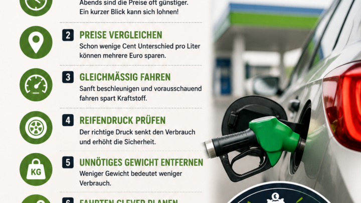 Clever tanken und bares Geld sparen