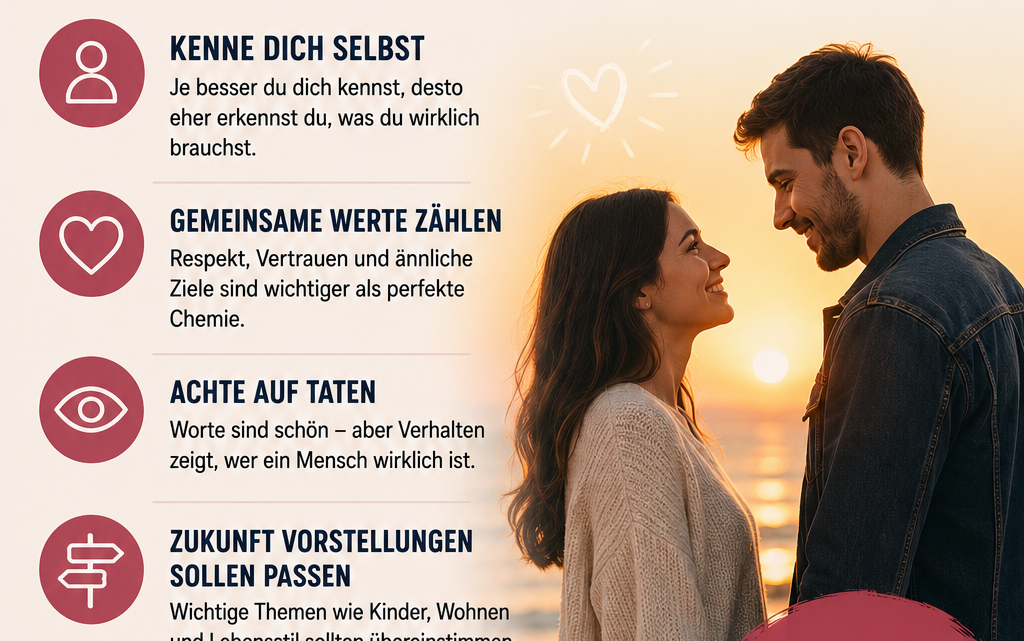Die Suche nach dem passenden Partner: Worauf es wirklich ankommt