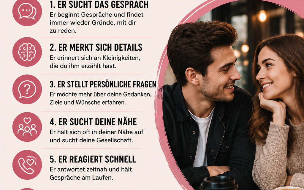 Freundlich oder interessiert?