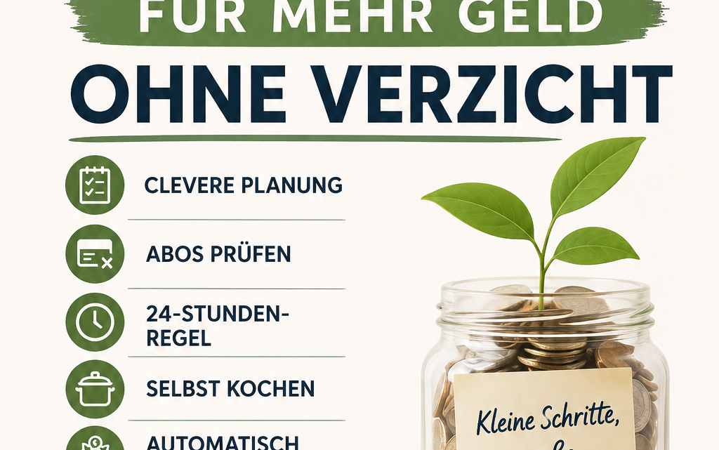 Mit diesen 7 Spartipps bleibt mehr Geld übrig