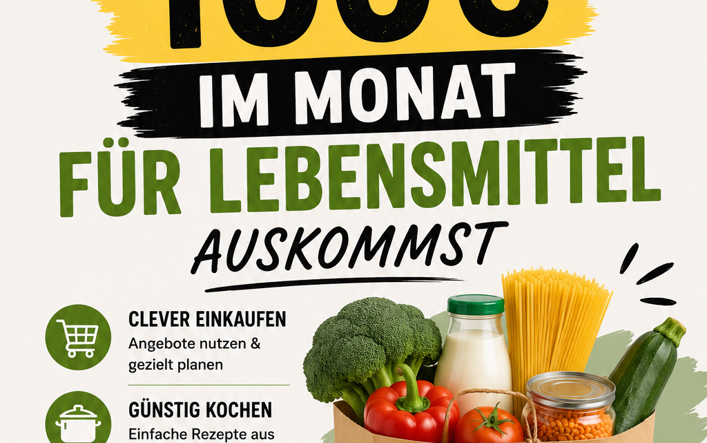 Mit kleinem Lebensmittelbudget clever einkaufen