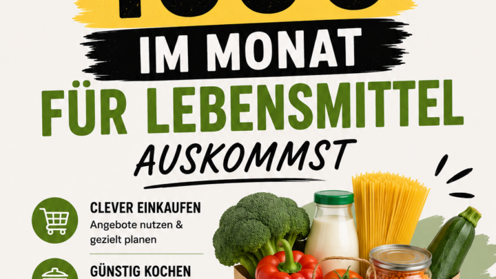 Mit kleinem Lebensmittelbudget clever einkaufen