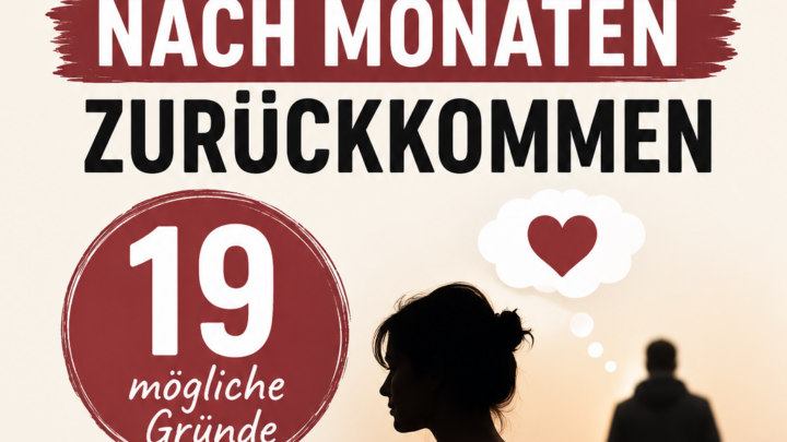 Plötzlich wieder da: 19 Gründe, warum manche Männer nach langer Zeit erneut Kontakt suchen