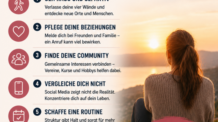 Raus aus der Isolation: Praktische Wege zu mehr Nähe, Lebensfreude und Verbundenheit