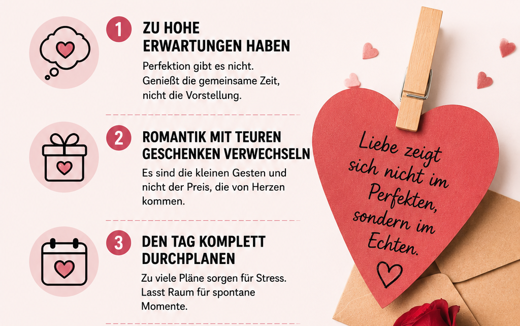 Romantik mit Stolperfallen