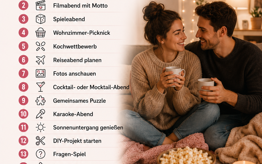 Romantisch ohne Ausgehen