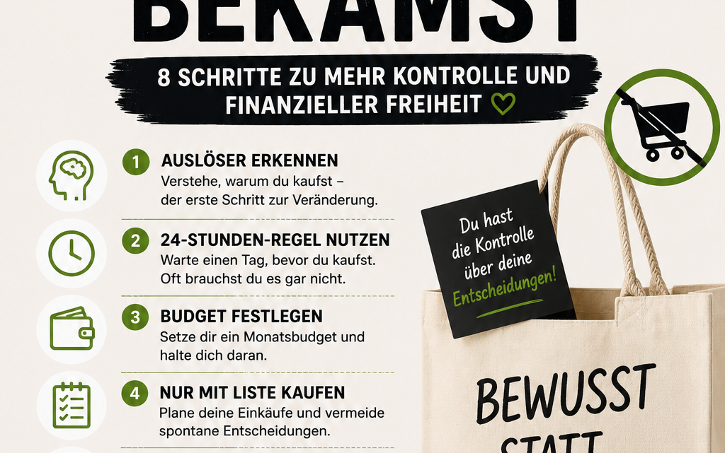 Schluss mit Impulskäufen
