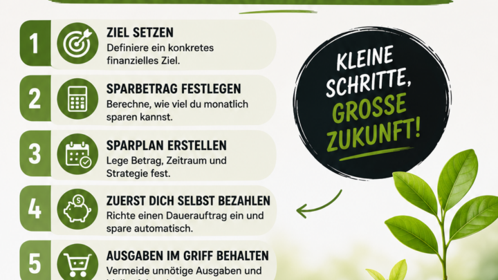 Schritt für Schritt Vermögen aufbauen