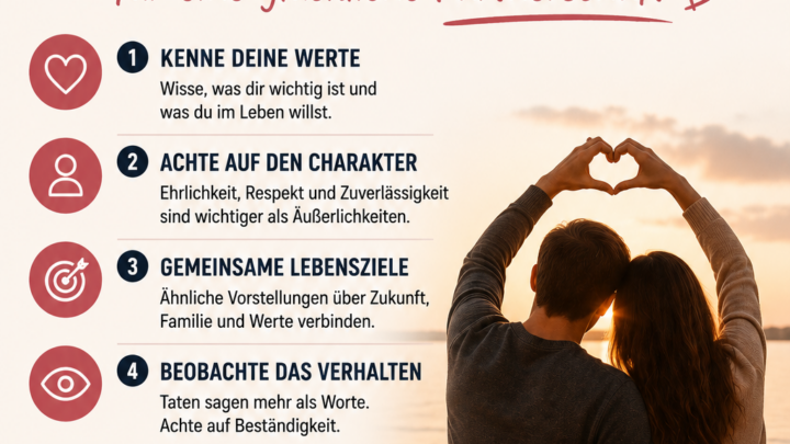 So erkennst du, wer wirklich zu dir passt: 7 wichtige Grundlagen für eine glückliche Partnerschaft