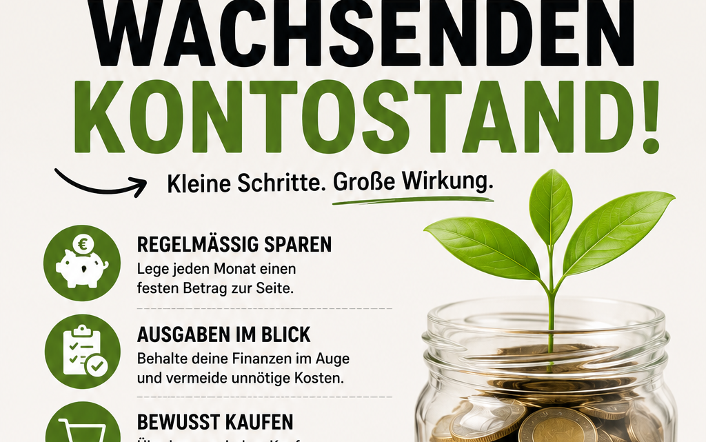 So wächst dein Kontostand