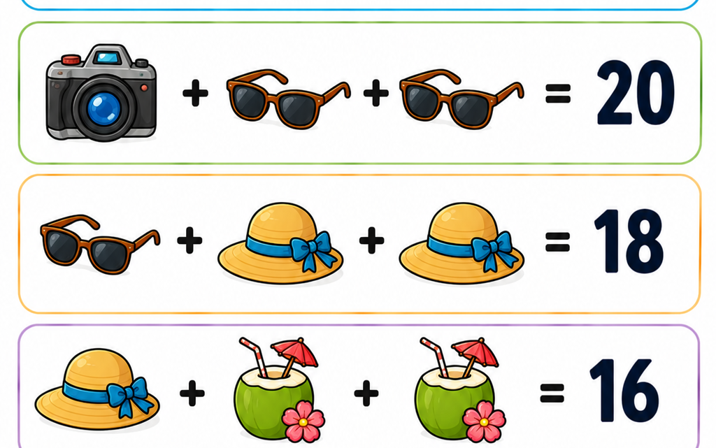 Sommerliches Rätsel für schlaue Urlauber