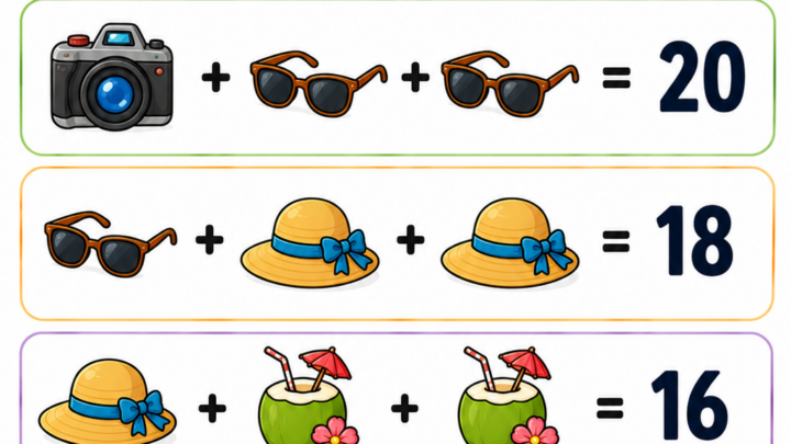 Sommerliches Rätsel für schlaue Urlauber