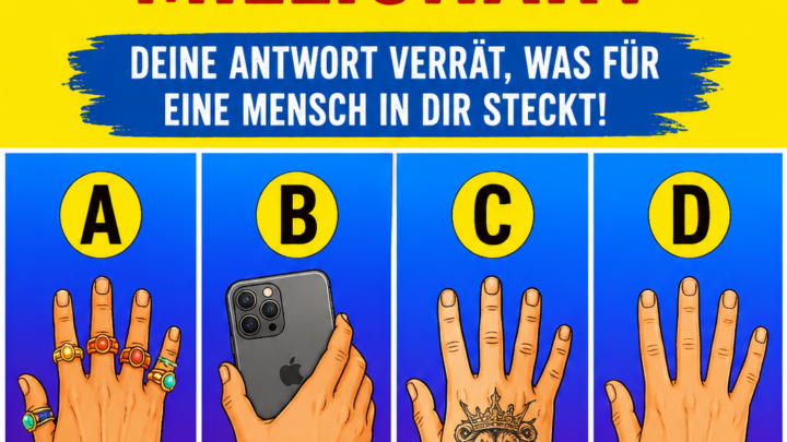 Welche Hand gehört einem Millionär?