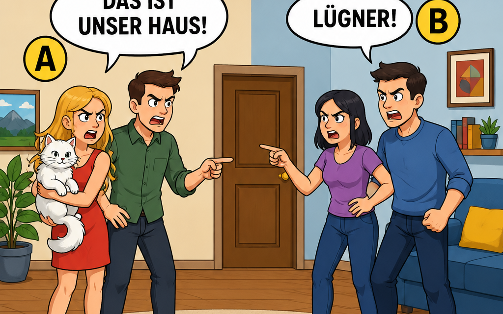 Wem gehört das Haus?