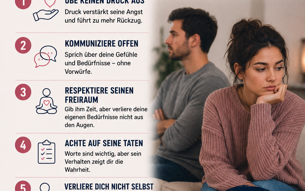 Wenn Nähe ihm schwerfällt