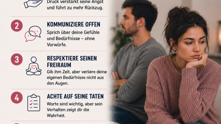 Wenn Nähe ihm schwerfällt