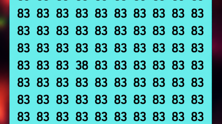 Wo versteckt sich die Zahl 38?