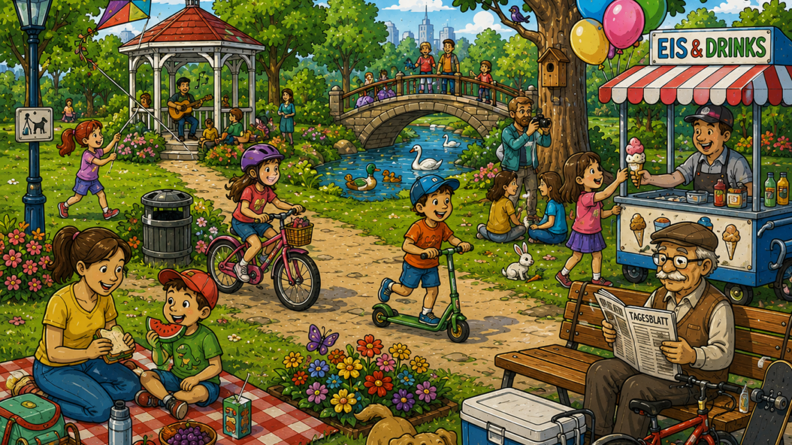 Finde den versteckten Klebestift