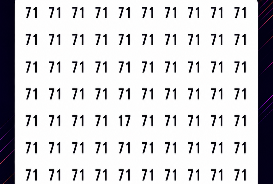 Wo versteckt sich die Zahl 17?