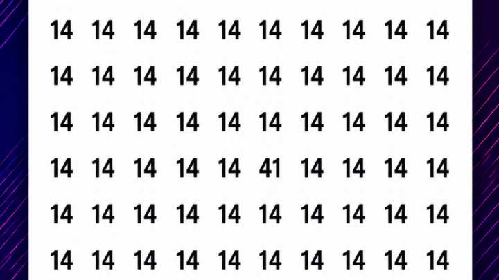 Wo versteckt sich die Zahl 41?