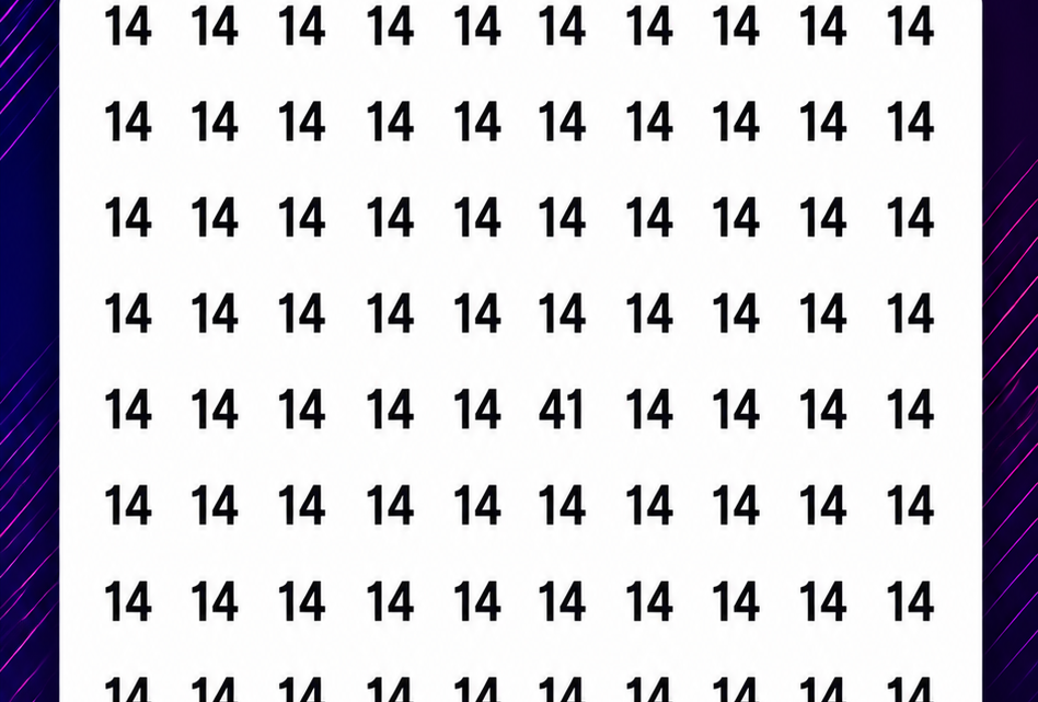 Wo versteckt sich die Zahl 41?