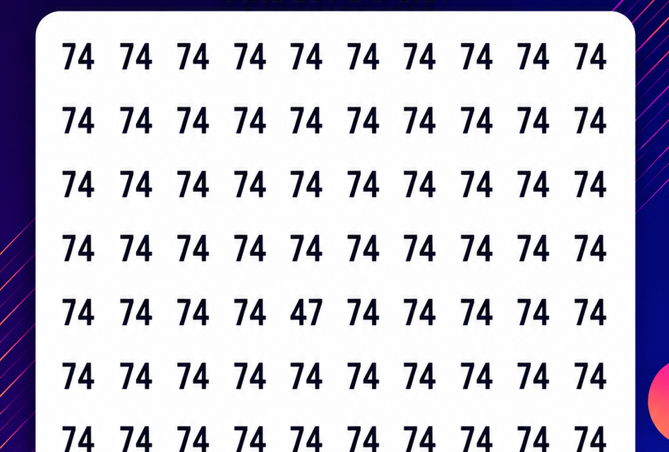 Wo versteckt sich die Zahl 47?