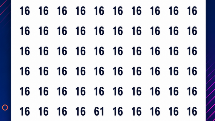 Wo versteckt sich die Zahl 61?