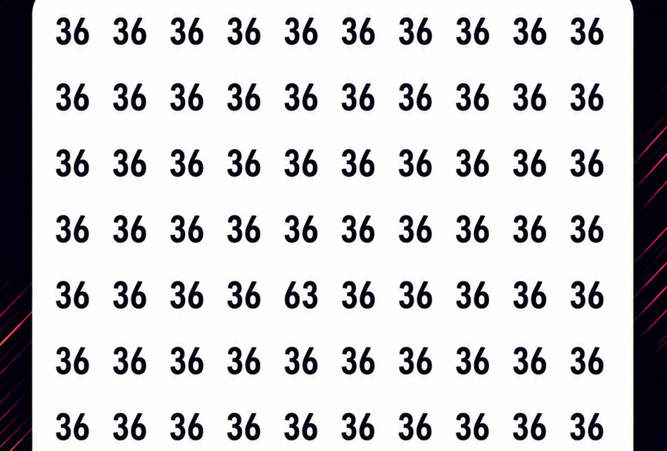 Wo versteckt sich die Zahl 63?