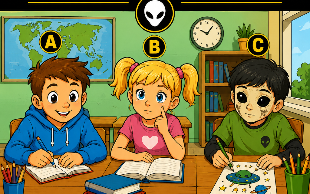 Logik-Test: Welches Kind ist ein Alien?